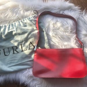 Furla red handbag